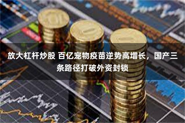 放大杠杆炒股 百亿宠物疫苗逆势高增长，国产三条路径打破外资封锁