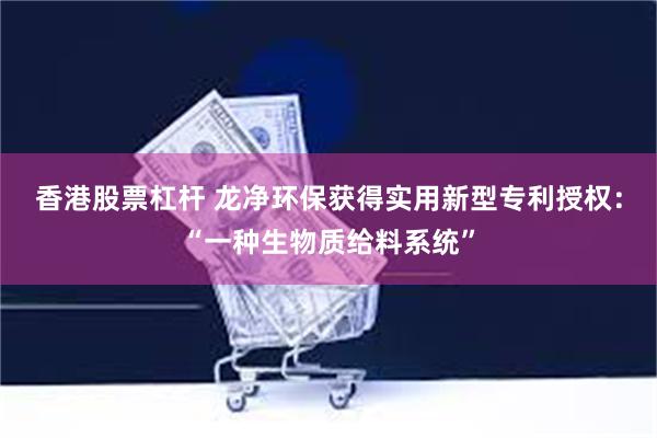 香港股票杠杆 龙净环保获得实用新型专利授权：“一种生物质给料系统”